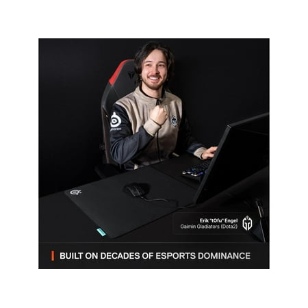 SteelSeries - QcK Performance Gaming Mouse Pad XL - Balance - Black