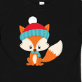 thumbnail image 4 of Inktastic Cute Fox, Fox With Hat And Scarf, Orange Fox Boys or Girls Baby T-Shirt, 4 of 5