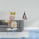 thumbnail image 2 of Estatua moderna con bandeja para guardar llaves y decoración de , figura de resina creativa para mueble de TV, mesa, dormitorio, entrada, hotel,, 2 of 8