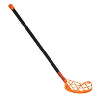 amleso Floorball Stick Field Hockey Stick Improve Agility Dryland Ice Hockey for Children Shaft Length 25.6 inch for Training Sports Orange