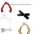 thumbnail image 3 of Sonducket Codo Guantes largos Estilo simple Mujer sexy Ropa Accesorio Niñas Vestir Ornamento Damas Banquete Fiesta Guante con color sólido guantes y mitones Plata Sonducket AP011288-05B, 3 of 6