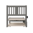 thumbnail image 5 of AFI Tahoe Twin Wood Platform Bed with Headboard Footboard & Twin Trundle, Grey, 5 of 7