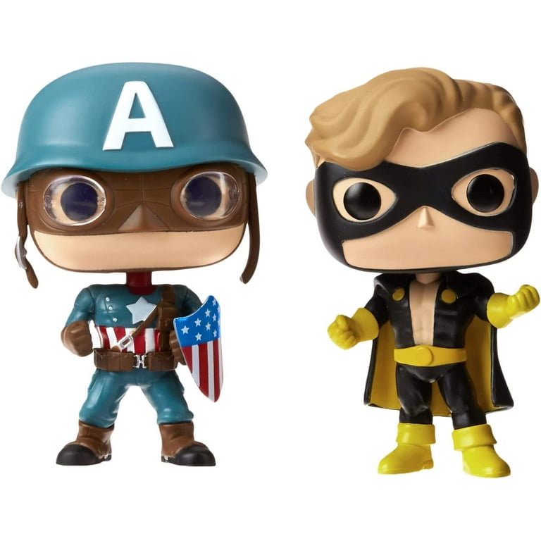 Funko POP Tees Captain America 80th Across the Years Size Xtra