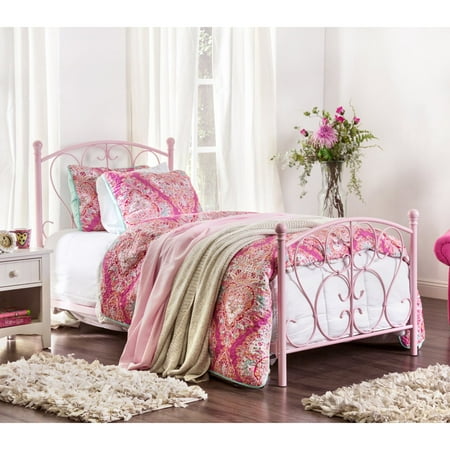 - Furniture of America Aniela Scrolled Metal Youth Bed