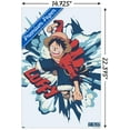thumbnail image 3 of One Piece: Fishman Island - Luffy Punch Wall Poster, 14.725" x 22.375", 3 of 4
