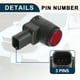 thumbnail image 5 of Sensor de asistencia de estacionamiento trasero Unique Bargains para Buick Verano 2012 No.25855498, 5 of 7