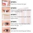 thumbnail image 5 of 2400 Pieces Double Eyelid Sticker, Self-adhesive Tape, Instant Lift Without Surgery Adhesive Strips Droopy Eyelid Lift with, 5 of 5