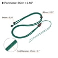 thumbnail image 2 of Unique Bargains Jade Ropes Nylon Cord Necklace Holder Strings Emerald Rope, Dark Green 5 Pack, 2 of 6