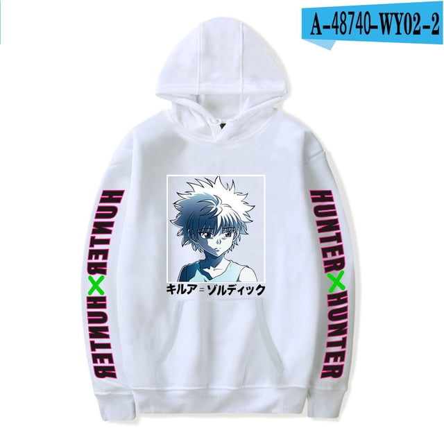 HUNTER X HUNTER Sudaderas con capucha Chaqueta informal Niños adultos Niños Tallas Killua Zoldyck Cosplay Jersey Jersey Unisex09XXL Deng Xun unisex
