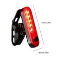 thumbnail image 2 of LED Boat Navigation Light Rechargeable Navigation Signal Light 4 Modes Boat bike, 2 of 8