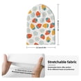 thumbnail image 2 of Lsque Floral Strawberr Pattern Knitted Beanie, Unisex Winter Hat, Knit Hat Winter Beanies Thick Fisherman Beanies Cuffed Plain Skull Caps, 2 of 6