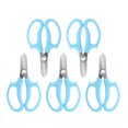 thumbnail image 1 of Flower Scissors,5 Piece Shears Plant Scissors Steel Floral Shears Purpose Shears Tools Plant Scissors All Piece Er Scissors All Purpose Shears Floral Shears Plant Shears Tools Shears Flower Scissors, 1 of 7