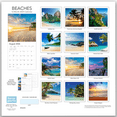 thumbnail image 2 of 2026 Beaches Hangable Wall Calendar Large Full Page Monthly Travel Vacation Tropical Beach Paradise Photography Photo Gift for Her Organizing Planning (2026 Beaches), 2 of 5