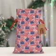 thumbnail image 5 of Pofeuu America Flags Print Burlap Bags with Drawstrings Drawstring Gift Bags Pouch Bag for Thankgiving Birthday Party Gift Wrapping Treats and Party Favors-Medium, 5 of 9