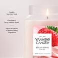 thumbnail image 3 of Yankee Candle Strawberry Swirl Original Large Jar Scented Candles, 22 oz, 3 of 6