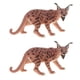 thumbnail image 1 of 2 Piezas De Simulación Leptailurus Serval Modelo De Juguete Playset Kids Gift, 1 of 7