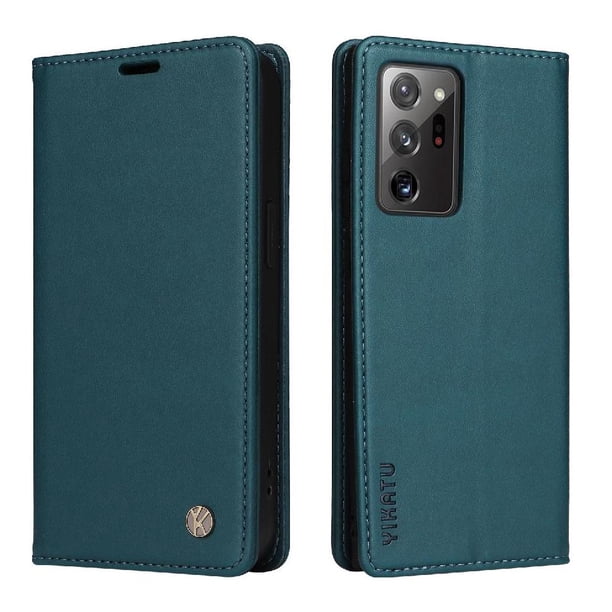 Funda para Samsung Galaxy Note 20 Ultra Estuche de Cuero PU Tipo Cartera con Ranuras para Tarjetas y Cierre Magnético
