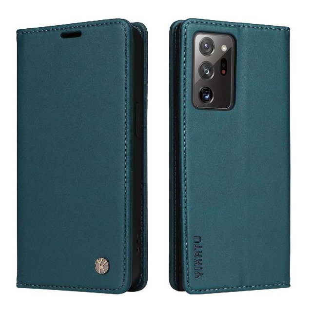 Funda para Samsung Galaxy Note 20 Ultra Estuche de Cuero PU Tipo Cartera con Ranuras para Tarjetas y Cierre Magnético