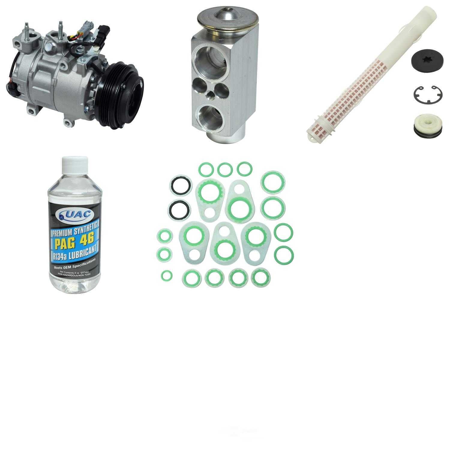 A/C Compressor and Component Kit -- Compressor Replacement Kit Fits select: 2014-2015 FORD FOCUS SE