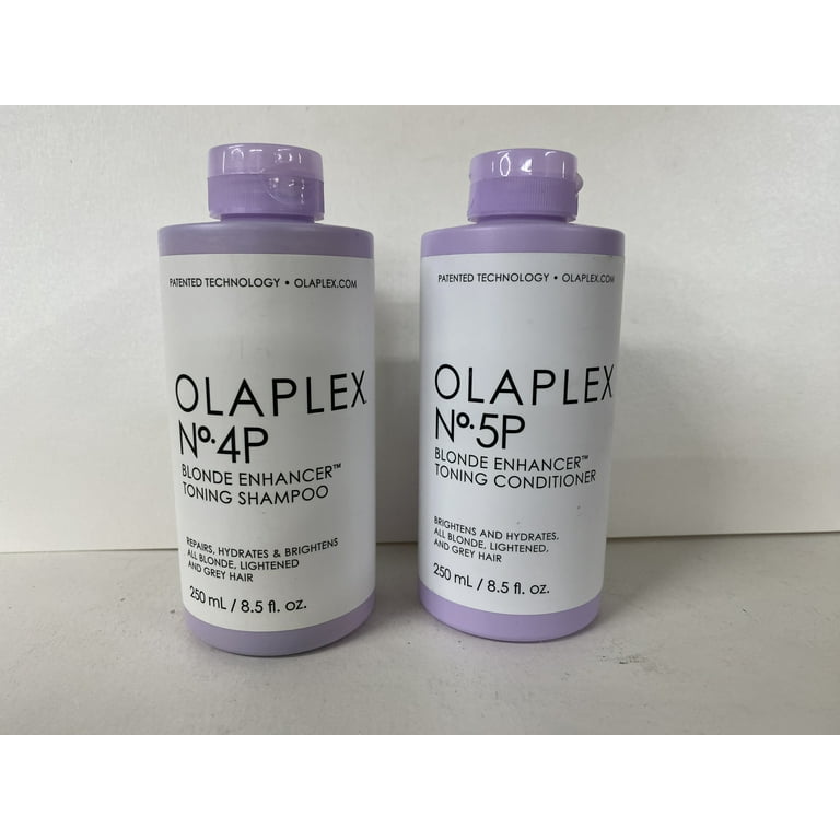 Olaplex No. 4P & 5P Blonde Enhancer Toning Shampoo + Conditioner