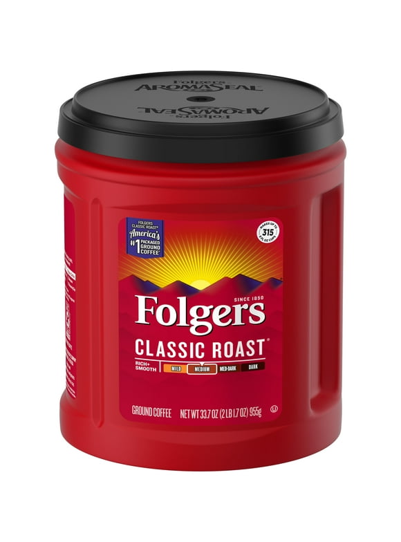 Folgers 33.7 oz Classic Roast (Pack of 6)