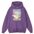 thumbnail image 5 of Sudadera con capucha retro desgastada con texto "Grateful Sweetie Stay Blessed" para hombre, ropa 100 % algodón, ropa informal de gran tamaño, 5 of 5