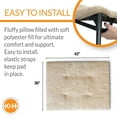 thumbnail image 3 of K&H Pet Products Original Pet Cot Pad (Cot Sold Separately) Tan Large 42 X 30 Inches, 3 of 7