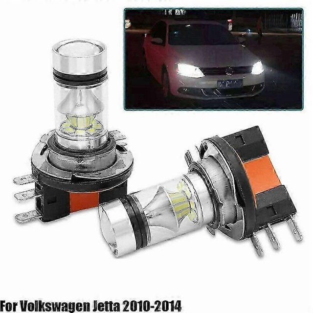 pairs h15 100w led car lights high power 20led h15 white light led car headlight fog light 100w, white light