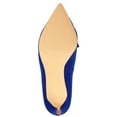 thumbnail image 6 of Journee Womens Marek Pointed Toe Mid Heel Pumps, 6 of 10