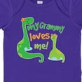 thumbnail image 4 of Inktastic My Grammy Loves Me Grandson Boys Baby Bodysuit, 4 of 5