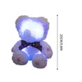 thumbnail image 4 of Valentines Day Decorations,Gifts for Girlfriend,Luminous Bear Toy Cute And Adorable The Bear Will Record And Light Valentine's Day Doll,Valentine's Decoration Anniversary Present(White), 4 of 9