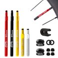 thumbnail image 2 of Leadingstar Aluminum Alloy Mquzi Mountain Road Bike Valve Extender Valve Inner Tube Extension Valve Adapter, 2 of 8
