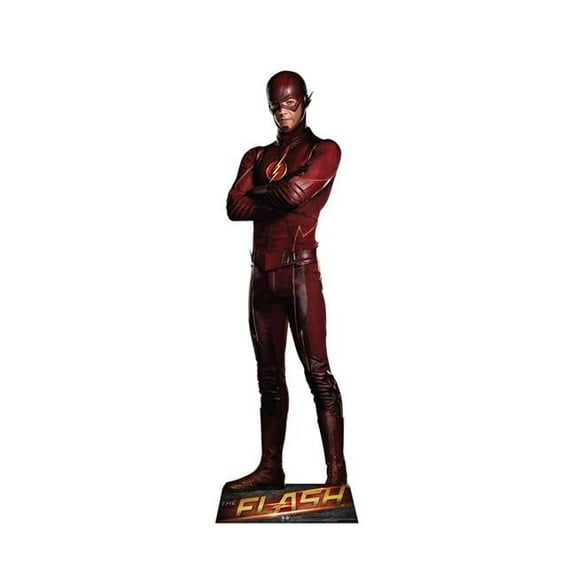 74 x 30 in. The Flash Cardboard Standup