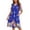 Bloom, variant on Ekouaer Womens House Dress Floral Print Nightgown with Pockets Mumu Dress