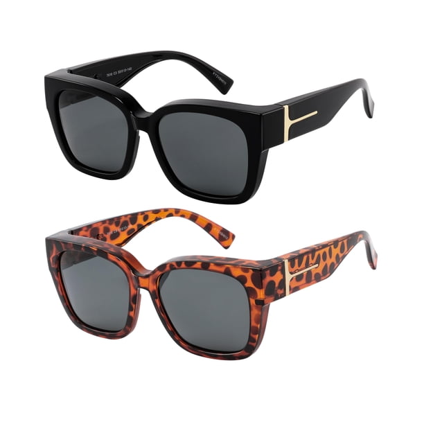 Gafas de sol polarizadas Yogo Vision que se colocan sobre lentes UV 100%
