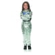 thumbnail image 2 of Underwraps Disfraz de mono de astronauta para niños - Disfraz infantil plateado plateado grande, 2 of 4