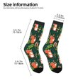 thumbnail image 2 of Honeii Forest Squirrel Print Children's Colorful Socks,Unisex Kids and Toddlers' Cushioned Sock,Kids Athletic Crew Socks,for Everyday Wear and Sports, 2 of 5