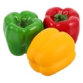 thumbnail image 4 of MasteelfCA 3pcs Foams Pimento Sweetbell Redpepper Models Bell Pepper Models Photography Prop, 4 of 7