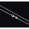 thumbnail image 4 of 5PCS 16-30inch 925 Silver Figaro Chain Necklace Accessorie Jewelry Necklace, 4 of 6