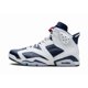 thumbnail image 1 of Ni-k-e Air Jordan 6 Retro Olympic Midnight Navy White Shoe CT8529-164 Men Sz 9-13, 1 of 6
