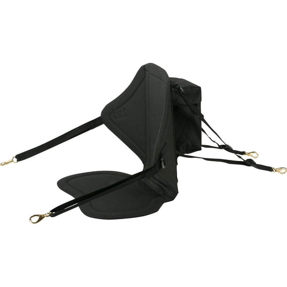 Asiento de kayak Attwood plegable para sentarse en la parte superior con clip
