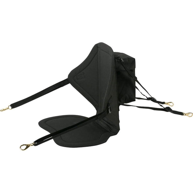 Asiento de kayak Attwood plegable para sentarse en la parte superior con clip