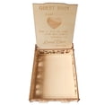 thumbnail image 1 of Wedding Card Box Heart Holder Heart Holder Box Box Wooden Sign Hollow Wood Gift Card Box for Guest Book Message Box, 1 of 7