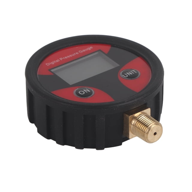 0-Medidor de presión de aire para neumáticos digital LCD de 200 PSI para automóviles, camiones y motocicletas.