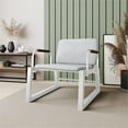thumbnail image 2 of Whythe PU Leather Low Accent Chair 1.0 in Corten, 2 of 7