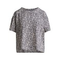 thumbnail image 6 of Joyspun Women’s Scoop Neck Sleepwear Tee with Short Sleeves, Sizes S-3X, 6 of 6