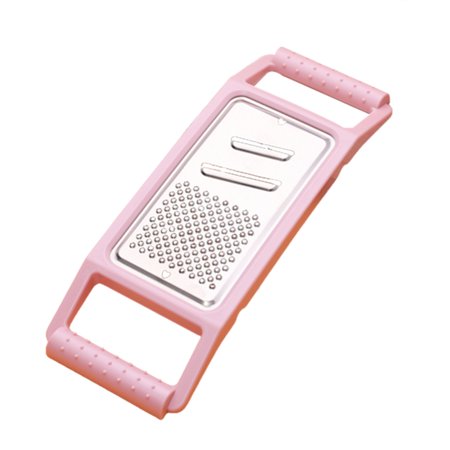 

Multifunctional Kitchen Grater with Non-Slip Handle 2-in-1 Manual Potato Cutter