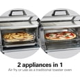 thumbnail image 5 of Large-capacity air fryer bread toaster set, capable of holding 6 slices or a 12-inch pizza, featuring 4 cooking modes, easy to use, made of stainless steel, 5 of 6