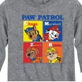 thumbnail image 3 of Paw Patrol - Chase, Marshall, Zuma, Rubble - Toddler And Youth Long Sleeve Graphic T-Shirt, 3 of 6