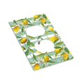thumbnail image 3 of Kll Lemon Wall Plate,Gloss Finish,Standard Size 1 - 5" X 3", Polycarbonate Thermoplastic,Electric Receptacle Plug Covers, 3 of 8